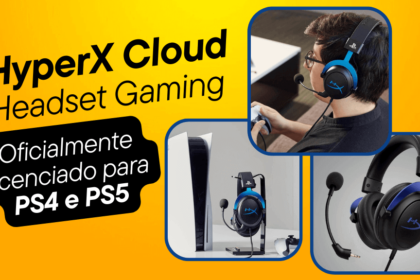 Análise do Headset Gaming HyperX Cloud - Oficialmente licenciado para PS4 e PS5
