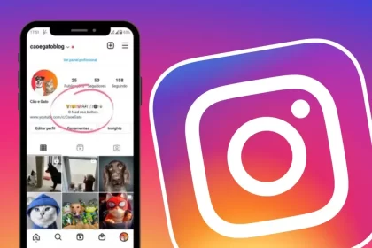 Como centralizar a bio do Instagram