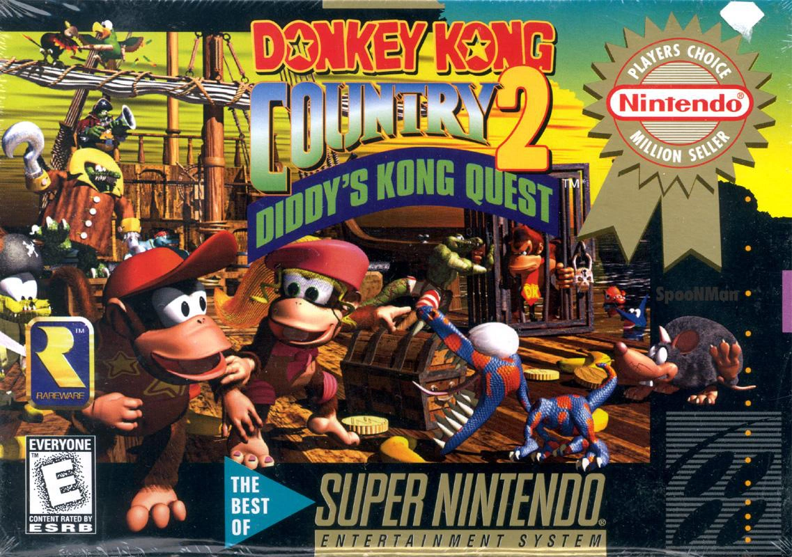 Donkey Kong Country 2 Diddy’s Kong Quest (1995)
