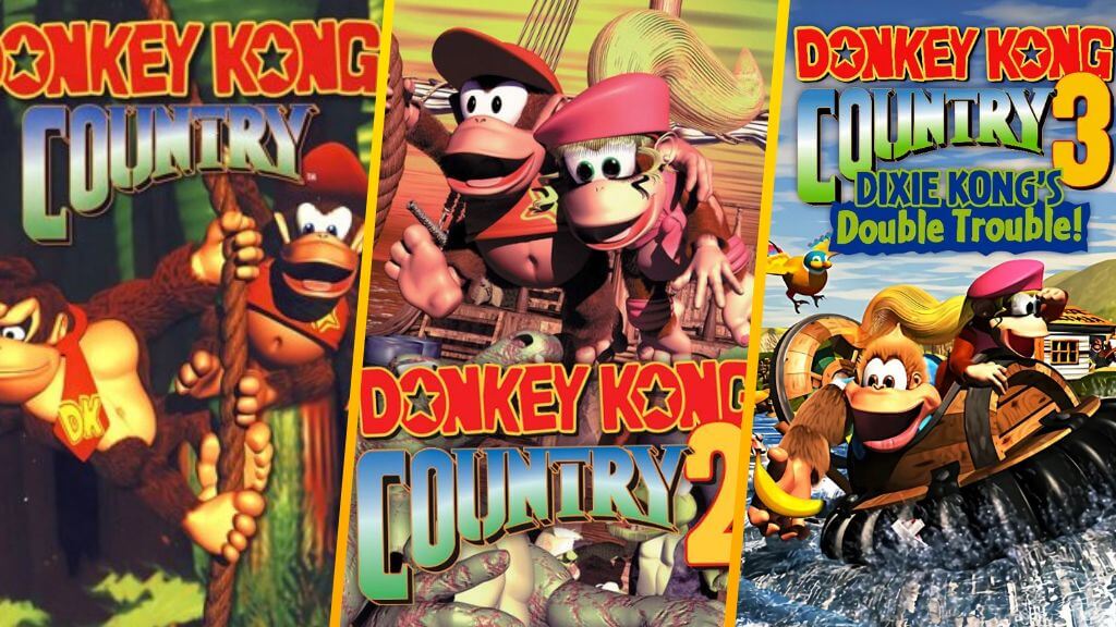 Relembre todos os jogos Donkey Kong do Super Nintendo