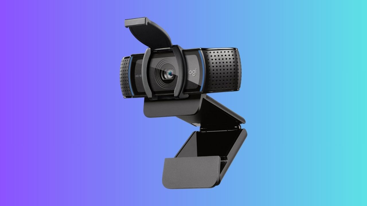 Webcam Full HD Logitech C920s com Microfone Embutido e Proteção de Privacidade para Chamadas e Gravações em Video Widescreen 1080p - Compatível com Logitech Capture