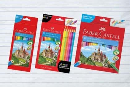 Lapis de cor Faber Castell barato melhores opções